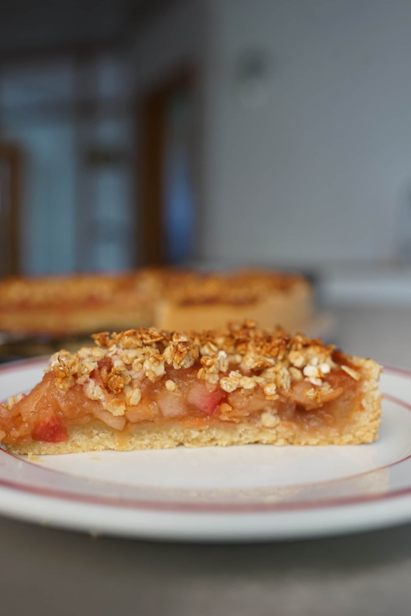 Apfelkuchen mit Haferstreuseln - Rezeptbild