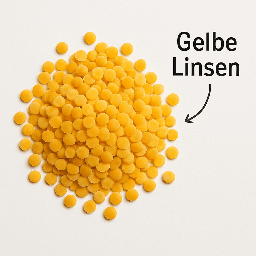 Gelbe Linse
