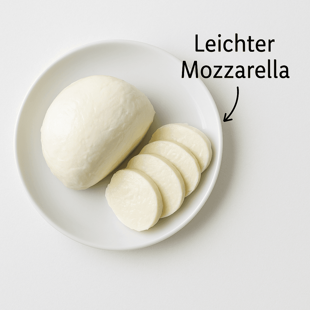 Leichter Mozzarella