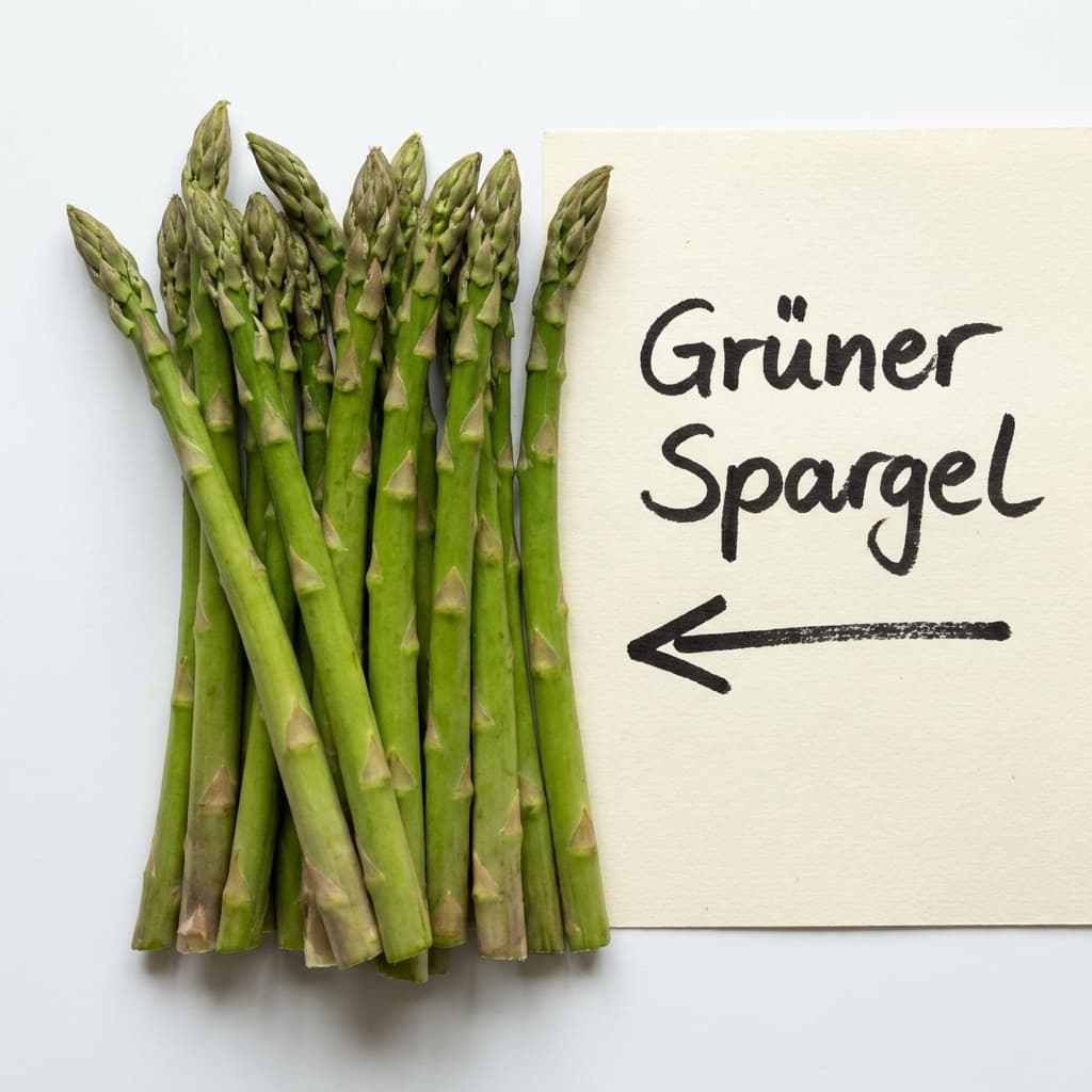 Grüner Spargel