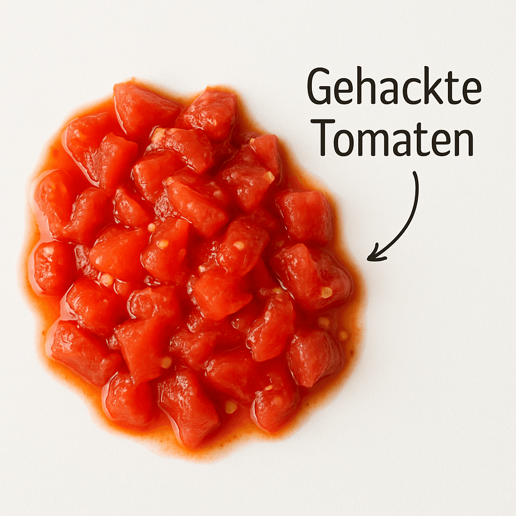 Gehackte Tomaten