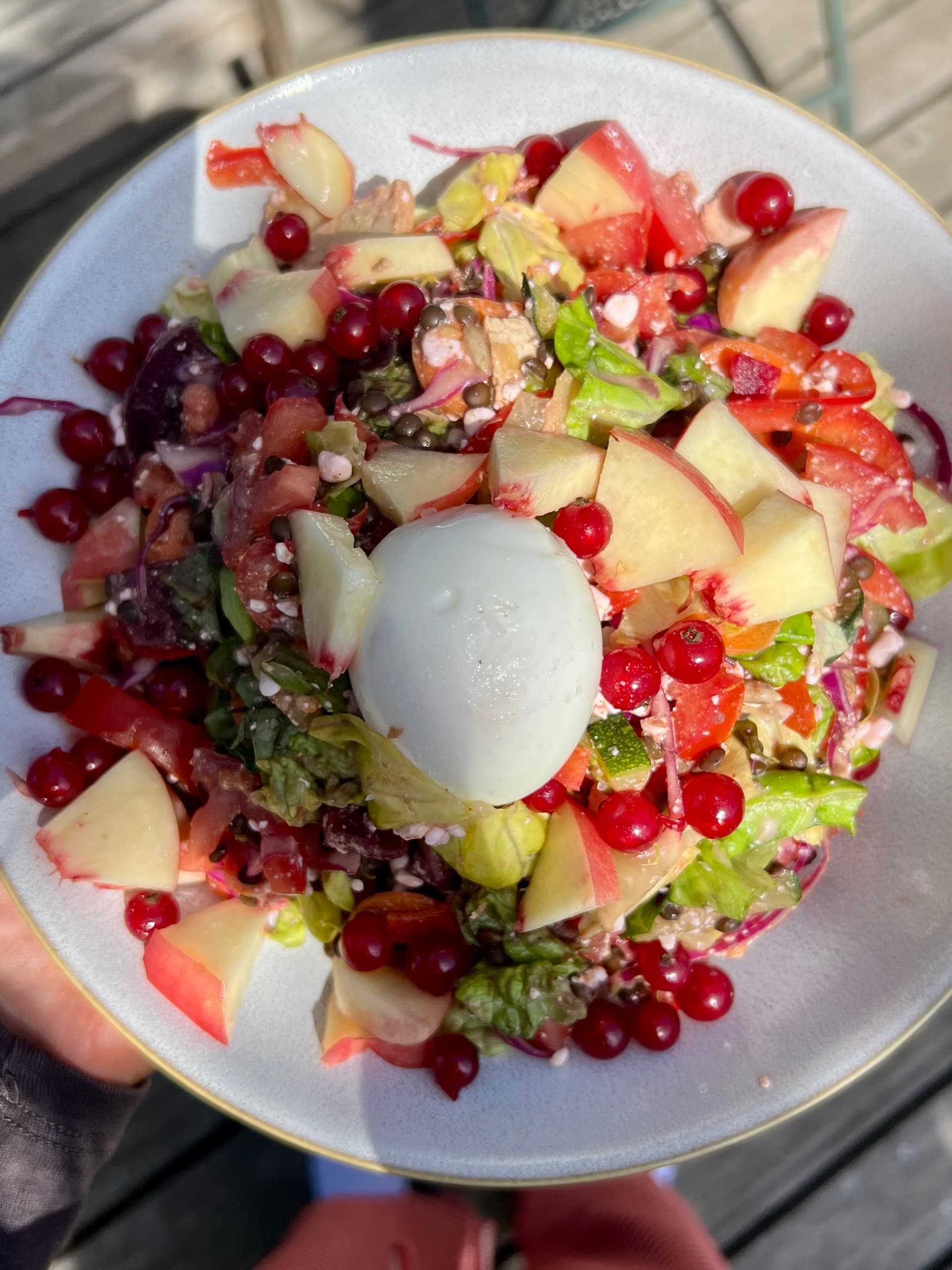 Bunter Protein Salat