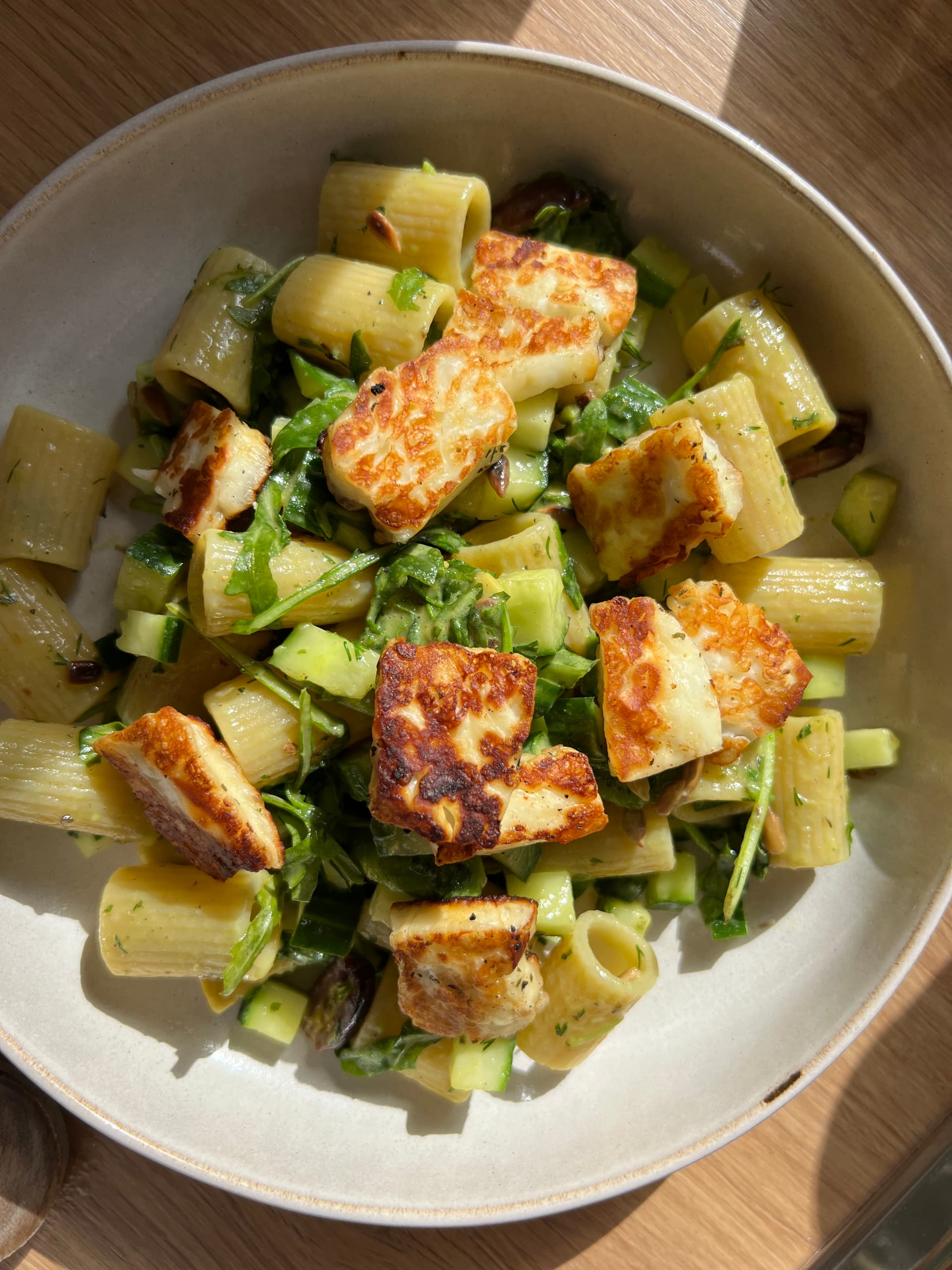 Green Goodness Pasta Salat