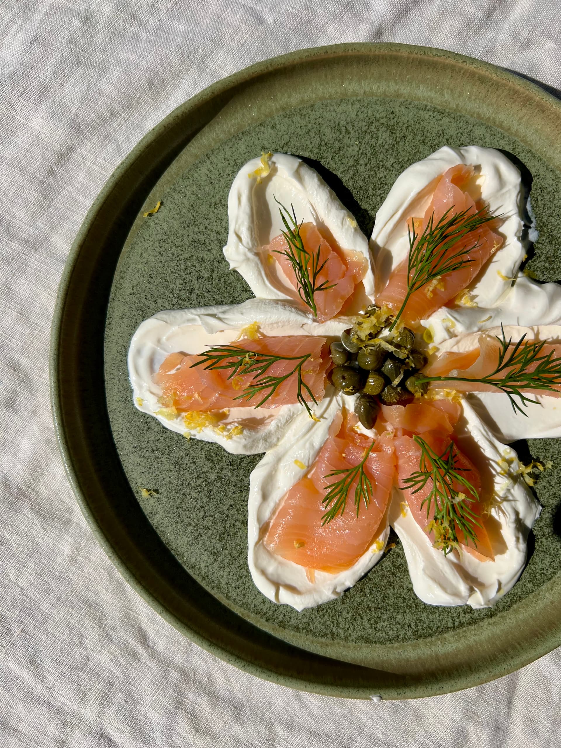 Lachs-Blume