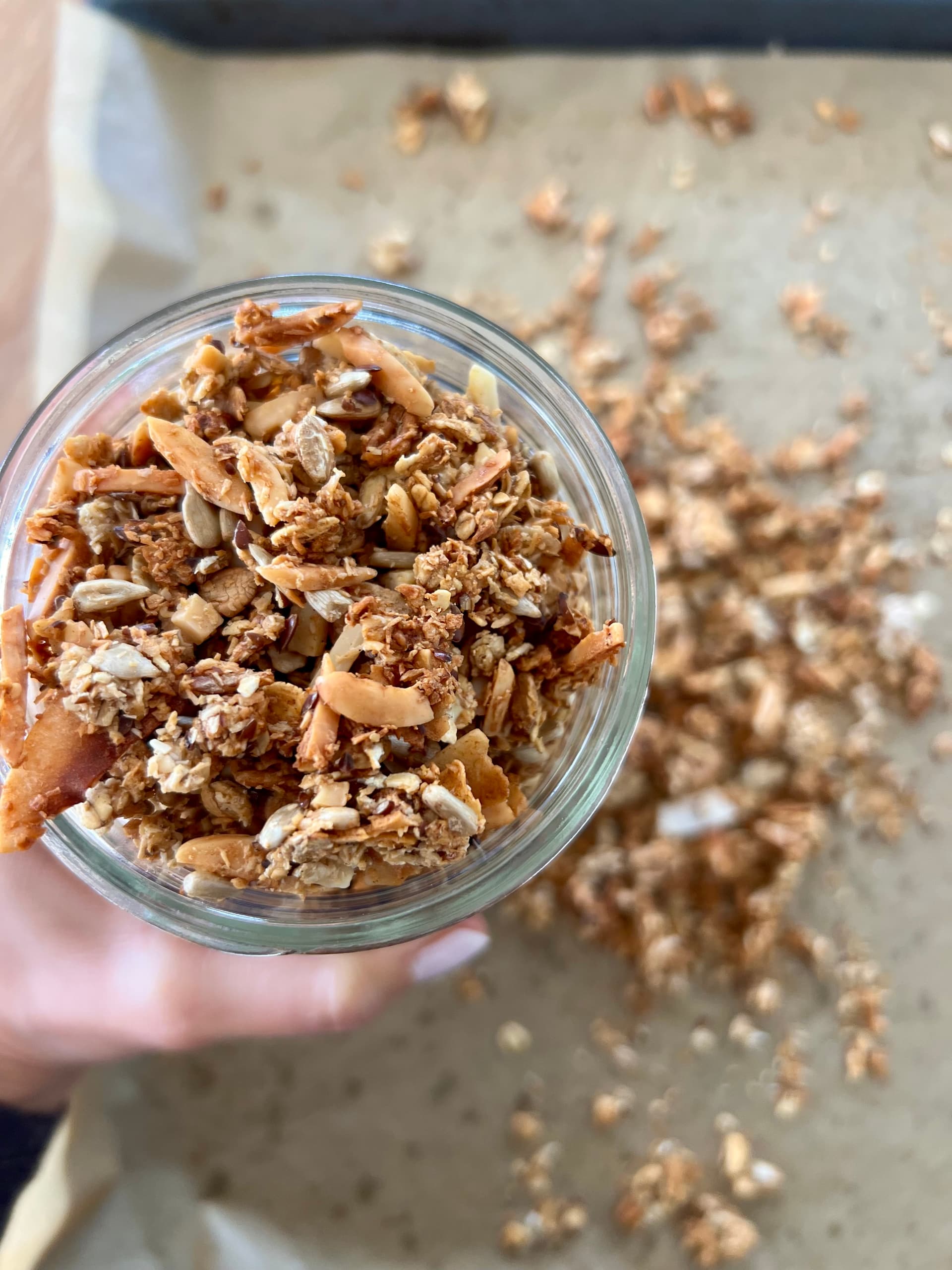 Selbstgemachtes Granola