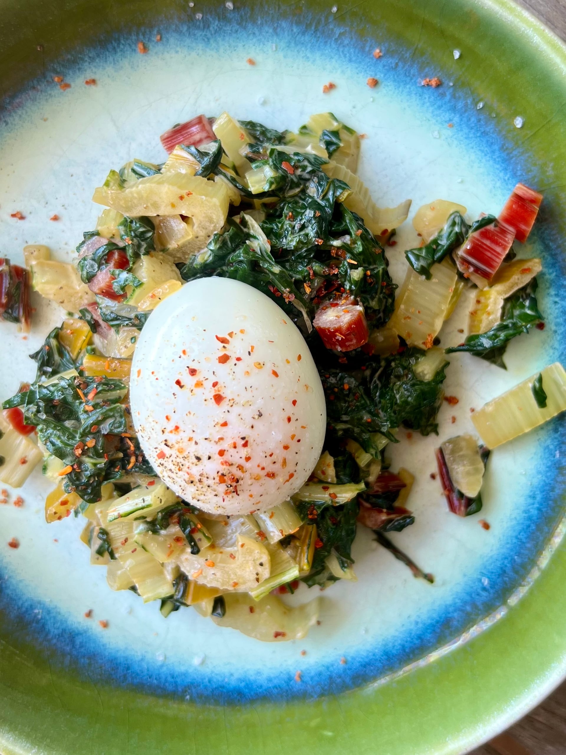Cremiger Mangold mit Parmesan und Schmand - Rezeptbild