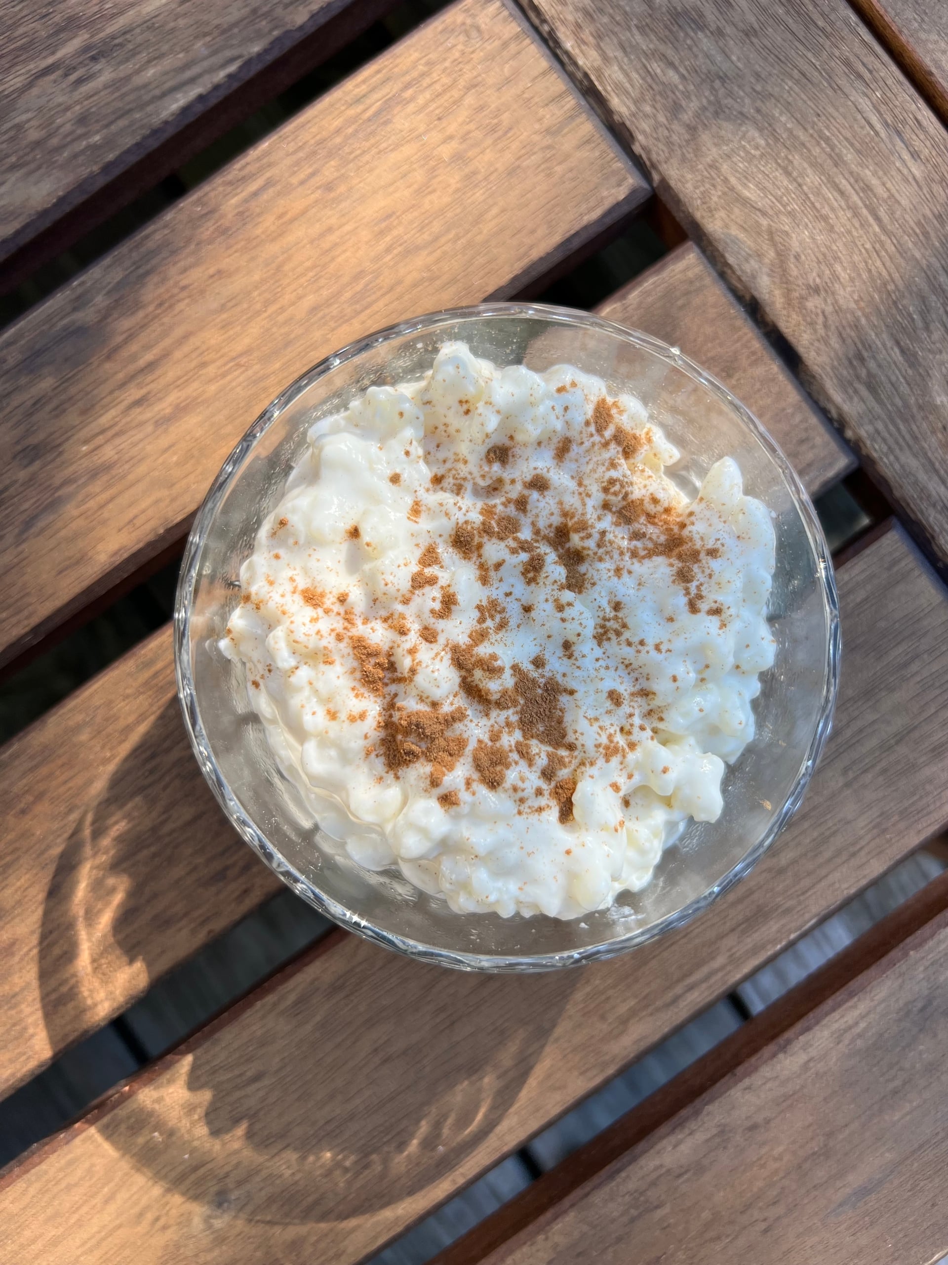 Cremiger Milchreis mit Skyr und Apfelmus - Rezeptbild