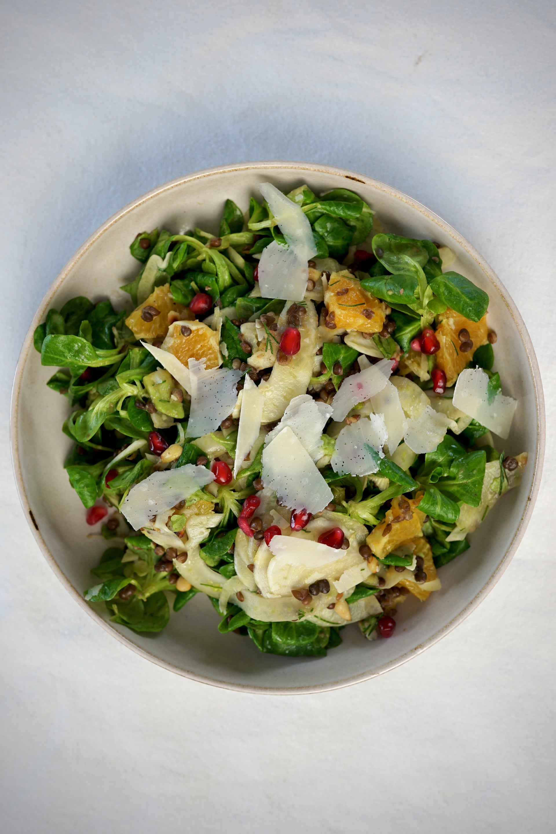 Fenchel-Orangen-Feldsalat - Rezeptbild