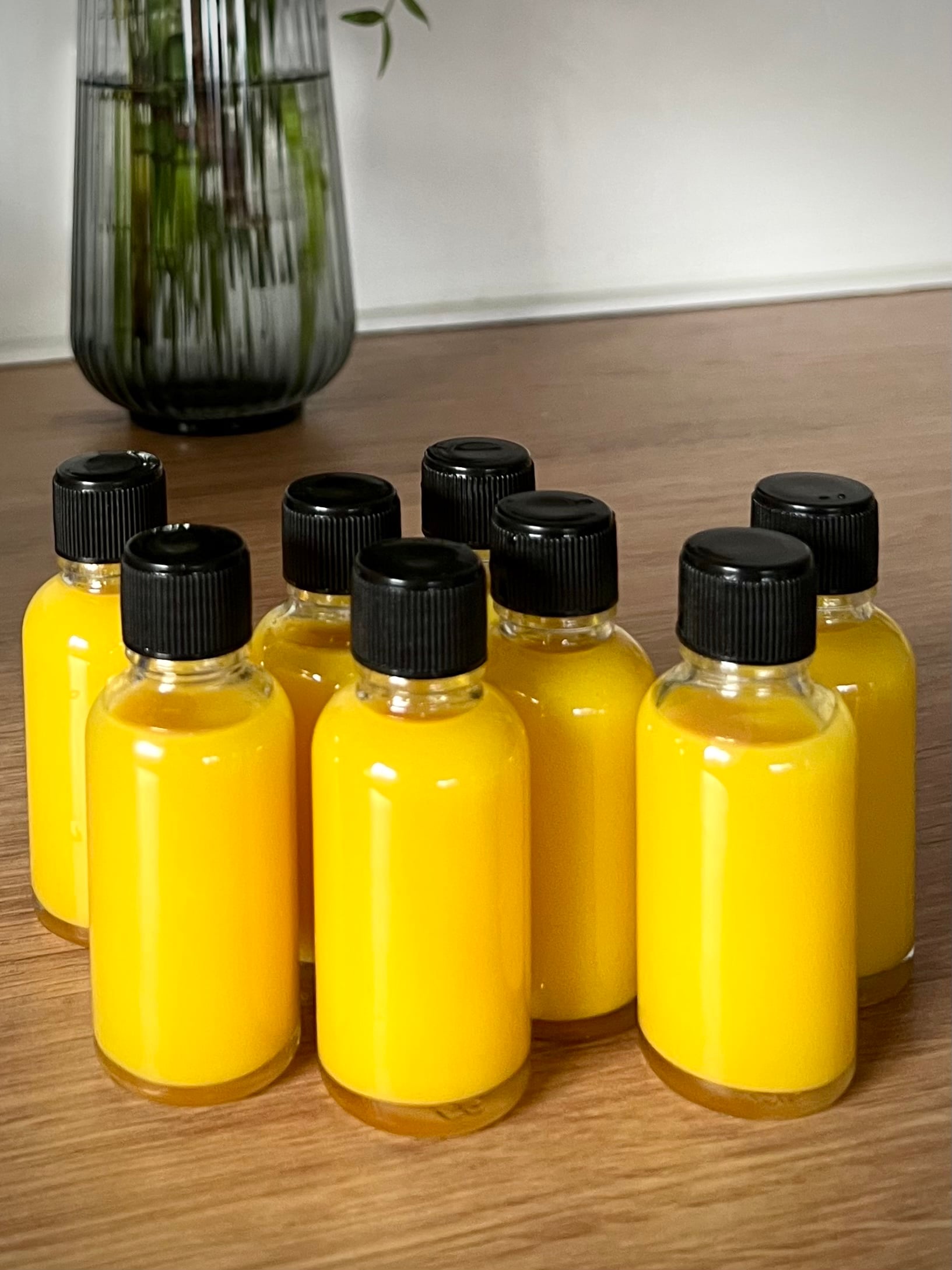 Immunstärkende Ingwer-Kurkuma Shots - Rezeptbild