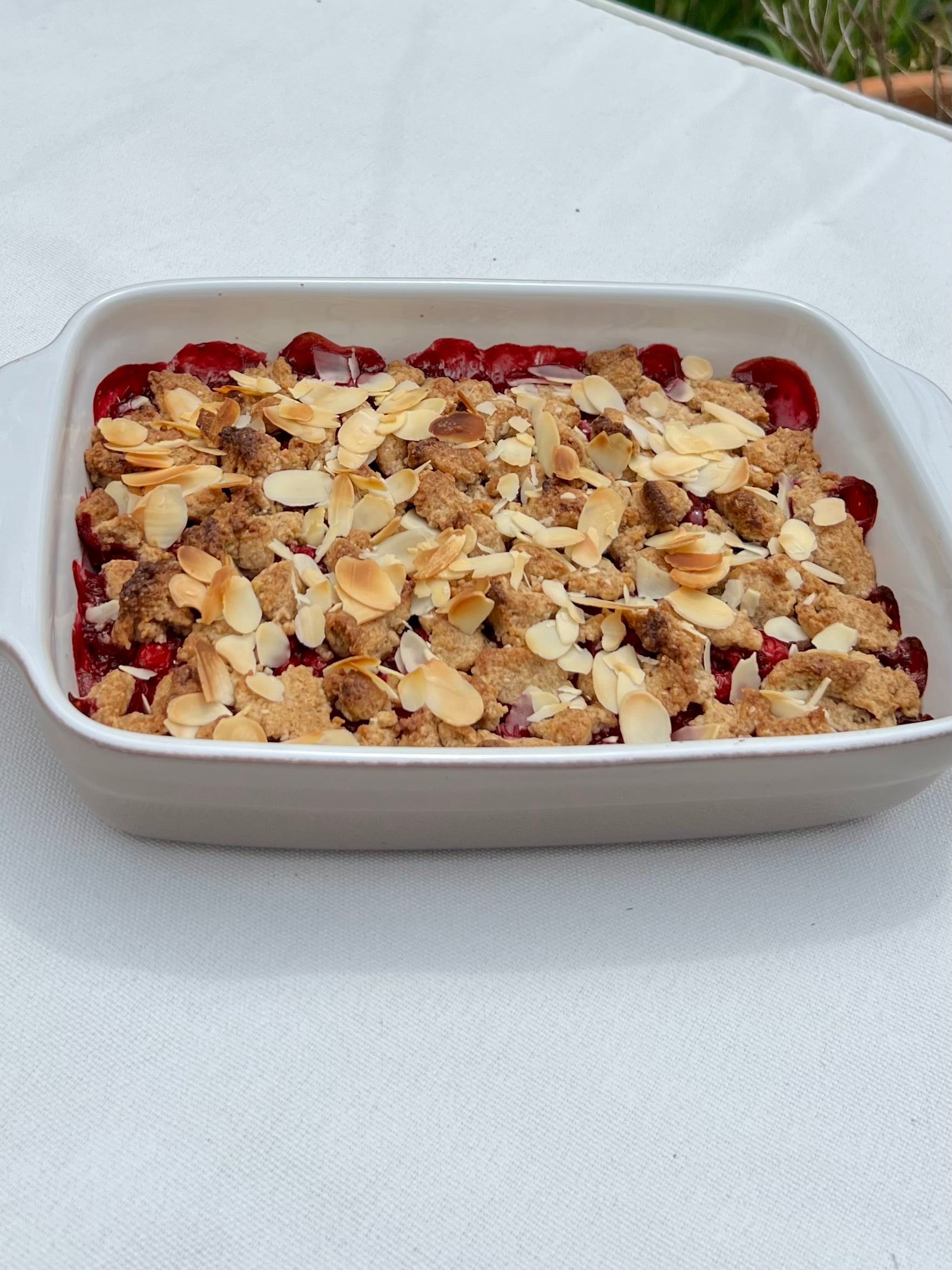 Johannisbeer-Crumble - Rezeptbild