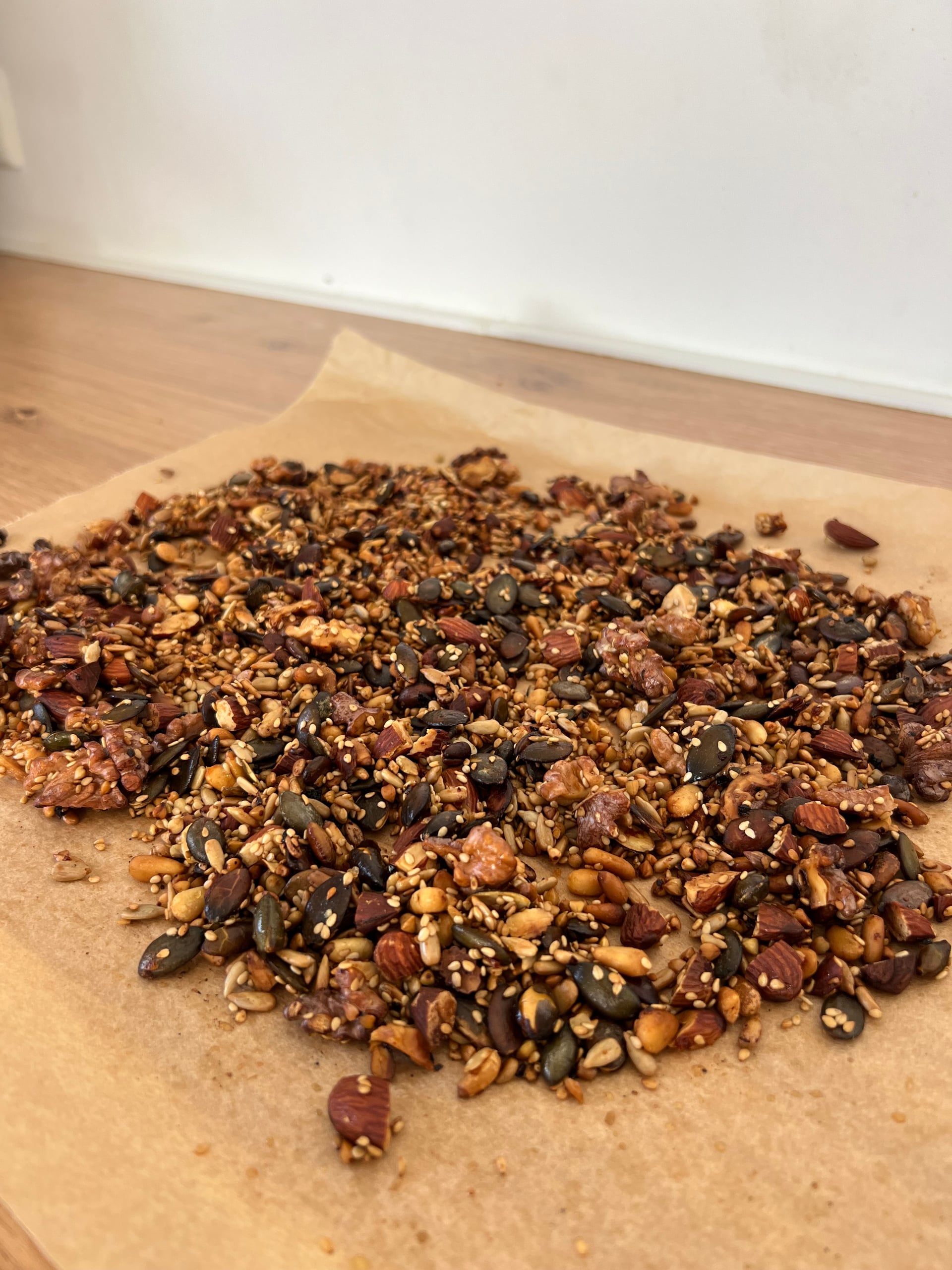 Salziger Kerne Crunch - Rezeptbild