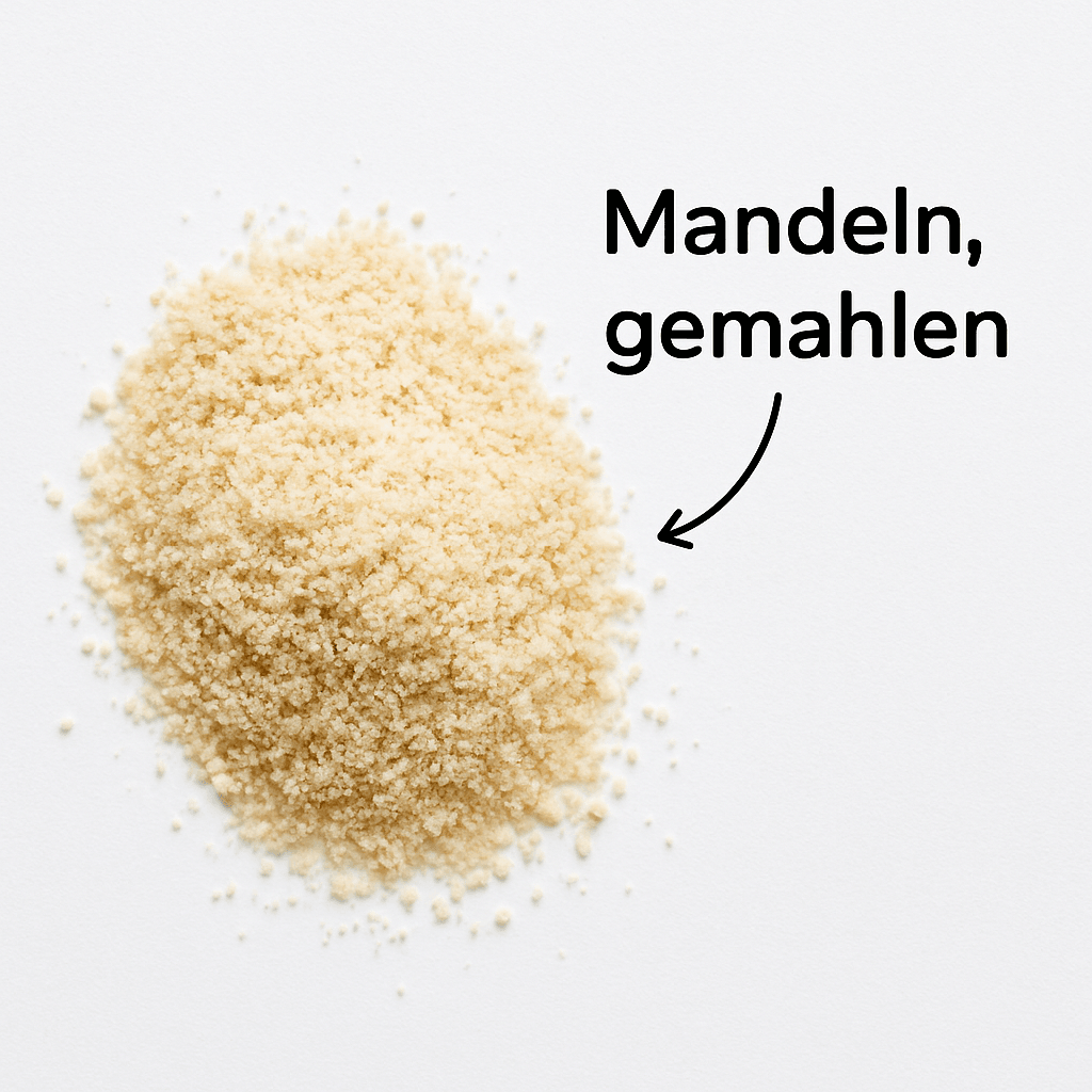 Mandeln, gemahlen