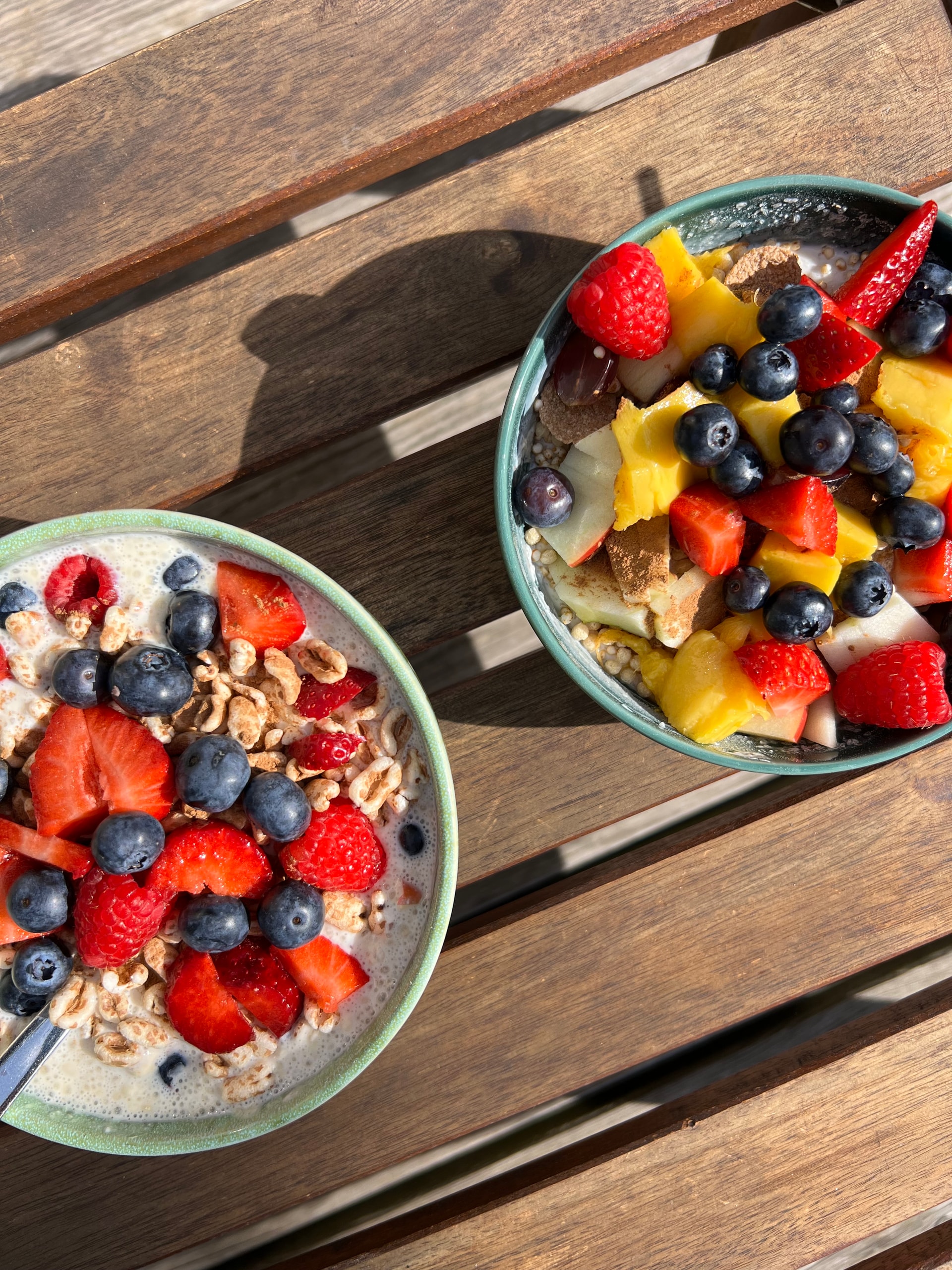 Proteinreiche Joghurt-Bowl mit Beeren
