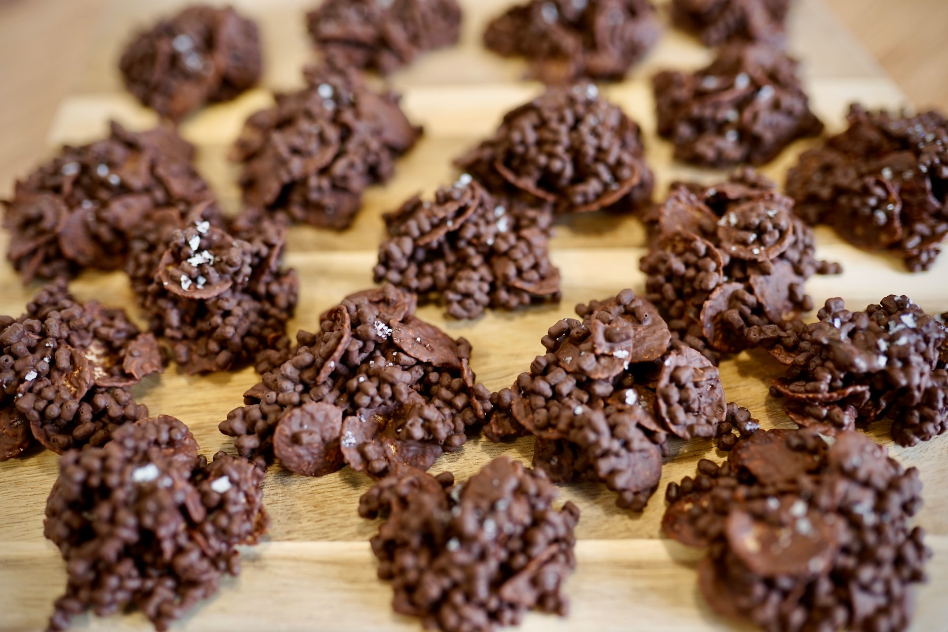 Schoko-Crossies mit Protein