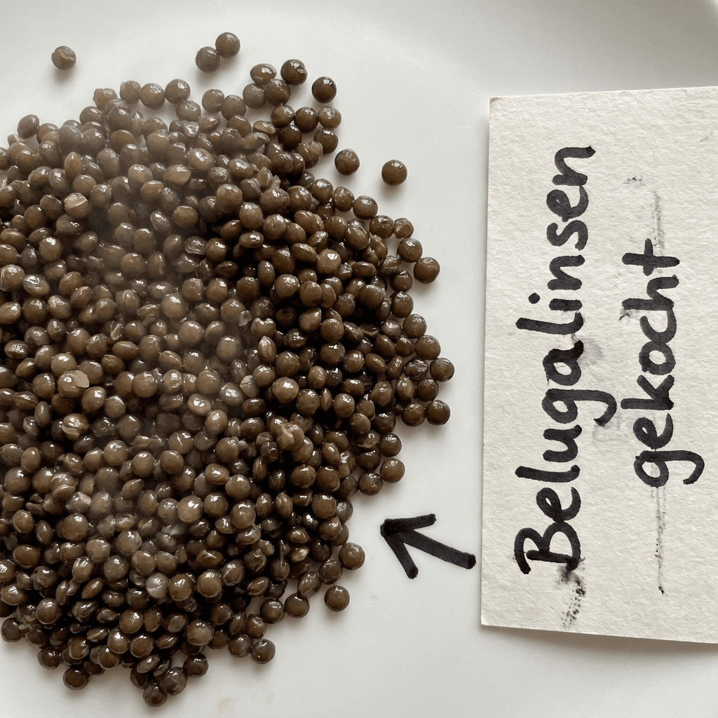 Belugalinsen gekocht