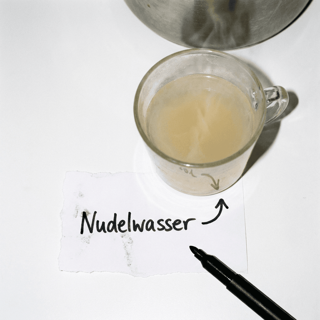 Nudelwasser