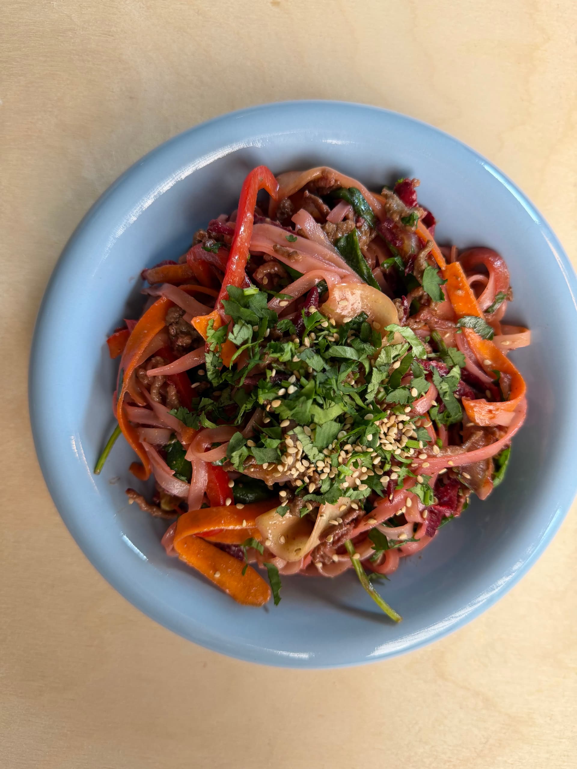 Miso Beef Noodle Salad. – Bild 2