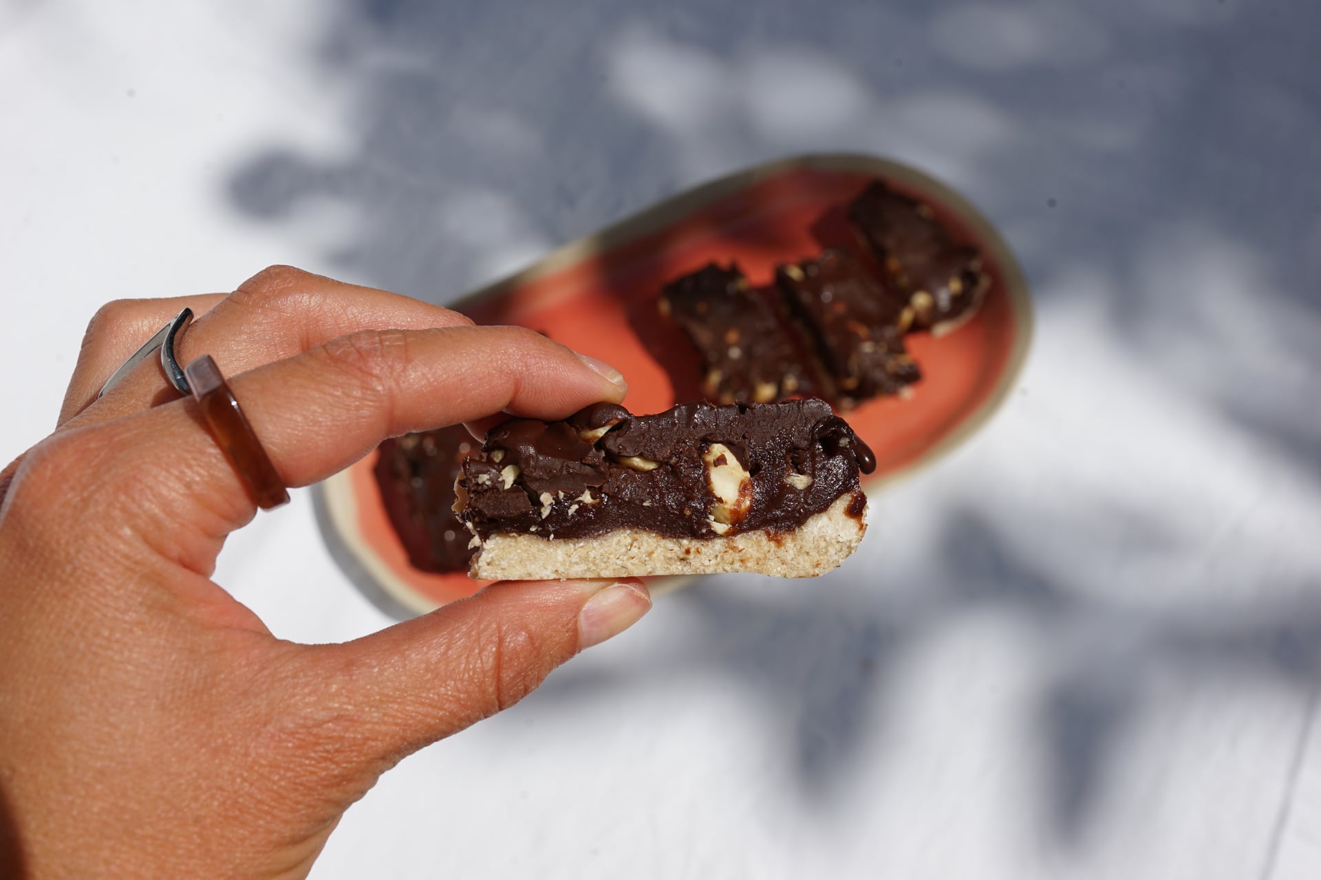 Snickers-Riegel ohne Backen